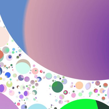 Daire saydam arka plan - eğilim seamless modeli.