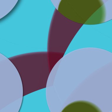 Daire saydam arka plan - eğilim seamless modeli.