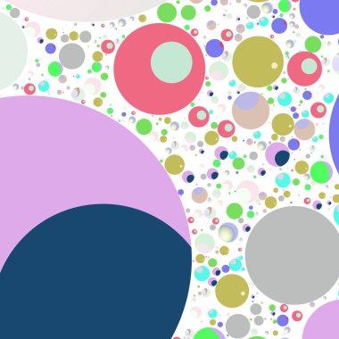 Daire saydam arka plan - eğilim seamless modeli.