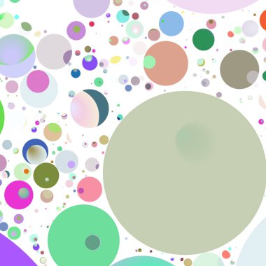 Daire saydam arka plan - eğilim seamless modeli.