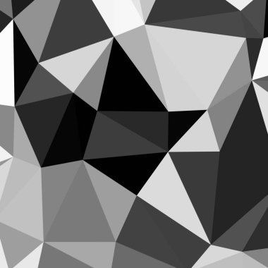 Üçgen poligonal arka plan - eğilim desen.