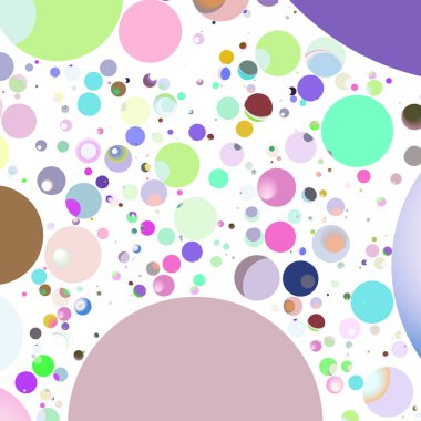 Daire saydam arka plan - eğilim seamless modeli.