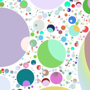 Daire saydam arka plan - eğilim seamless modeli.