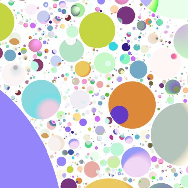 Daire saydam arka plan - eğilim seamless modeli.