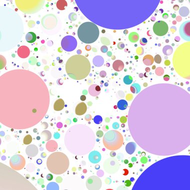 Daire saydam arka plan - eğilim seamless modeli.