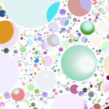 Daire saydam arka plan - eğilim seamless modeli.