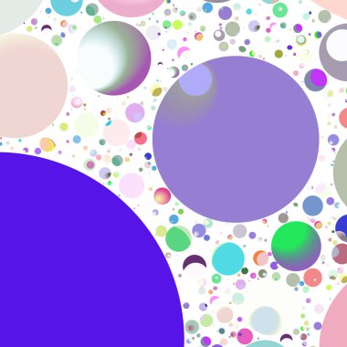 Daire saydam arka plan - eğilim seamless modeli.