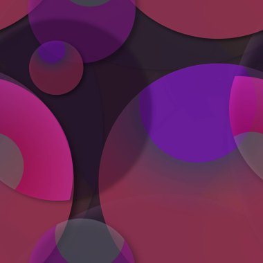 Daire saydam arka plan - eğilim seamless modeli.