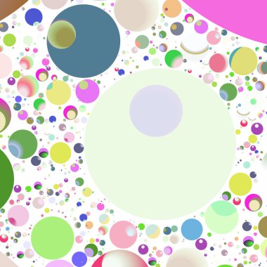 Daire saydam arka plan - eğilim seamless modeli.