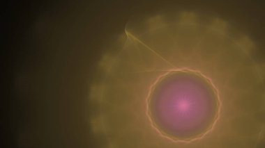 Fantezi kaotik renkli fraktal desen. Soyut Fraktal şekiller. 3D render resimde arka plan veya duvar kağıdı.