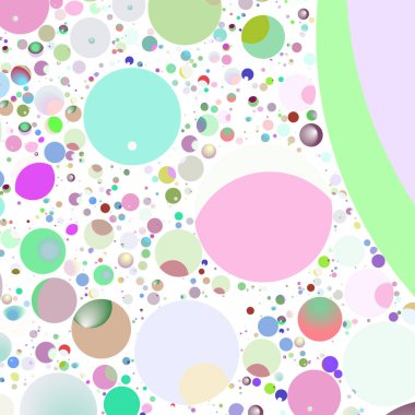 Daire saydam arka plan - eğilim seamless modeli.