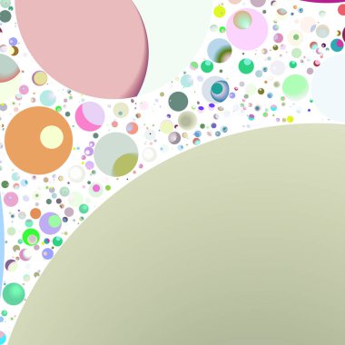 Daire saydam arka plan - eğilim seamless modeli.