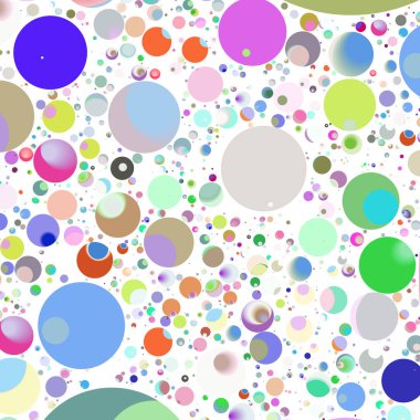 Daire saydam arka plan - eğilim seamless modeli.