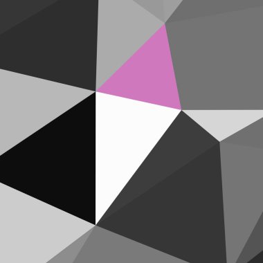 Üçgen poligonal arka plan - eğilim desen.