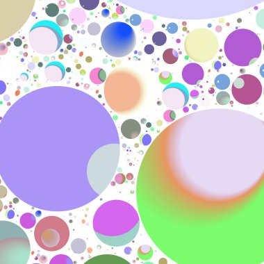 Daire saydam arka plan - eğilim seamless modeli.