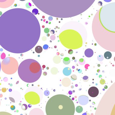 Daire saydam arka plan - eğilim seamless modeli.