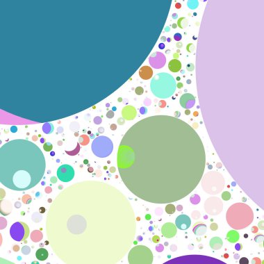 Daire saydam arka plan - eğilim seamless modeli.