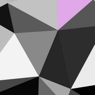 Üçgen poligonal arka plan - eğilim desen.