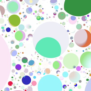 Daire saydam arka plan - eğilim seamless modeli.