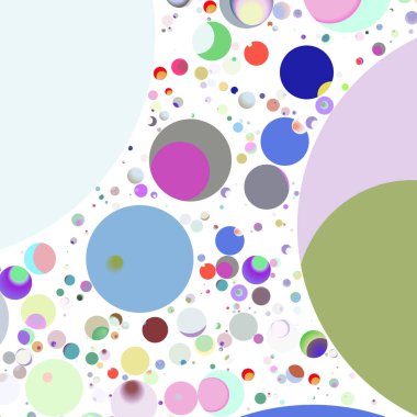 Daire saydam arka plan - eğilim seamless modeli.