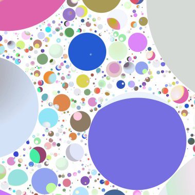 Daire saydam arka plan - eğilim seamless modeli.