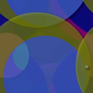 Daire saydam arka plan - eğilim seamless modeli.