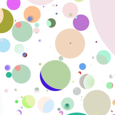 Daire saydam arka plan - eğilim seamless modeli.