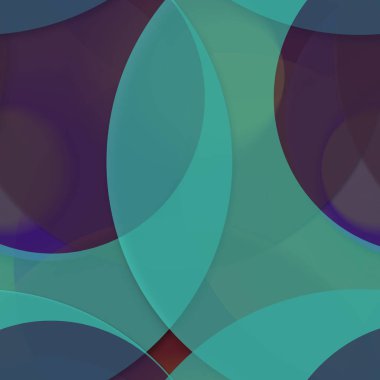 Daire saydam arka plan - eğilim seamless modeli.