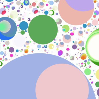 Daire saydam arka plan - eğilim seamless modeli.