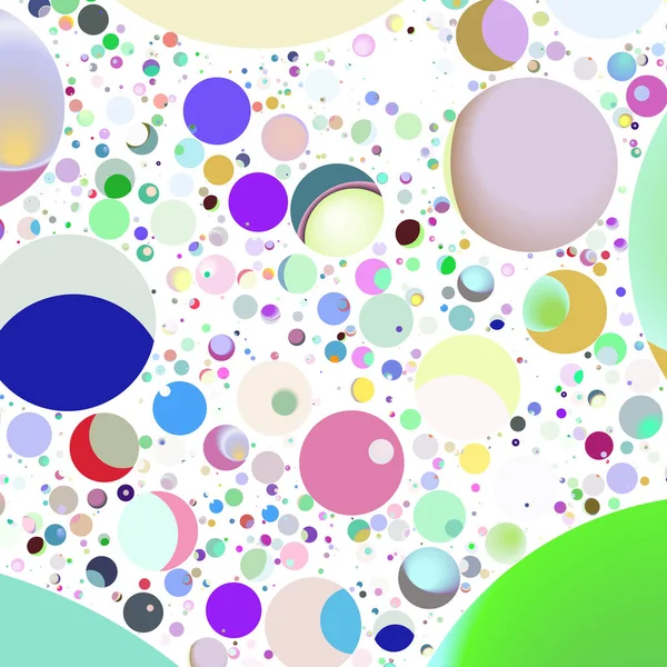 Daire saydam arka plan - eğilim seamless modeli.