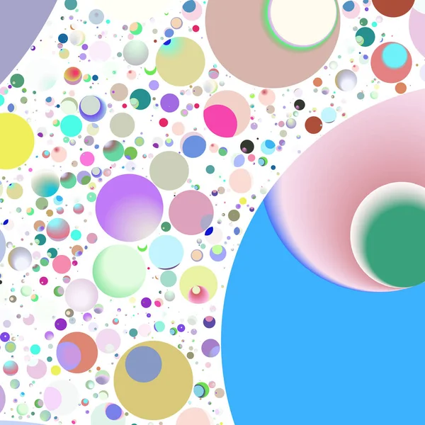 Daire saydam arka plan - eğilim seamless modeli.