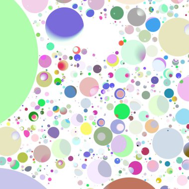 Daire saydam arka plan - eğilim seamless modeli.