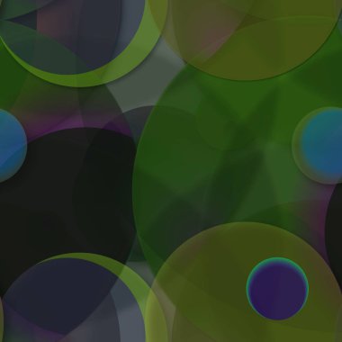 Daire saydam arka plan - eğilim seamless modeli.