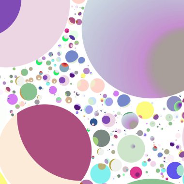 Daire saydam arka plan - eğilim seamless modeli.