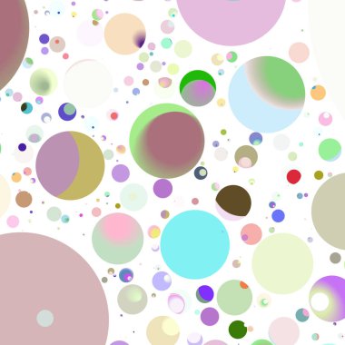 Daire saydam arka plan - eğilim seamless modeli.