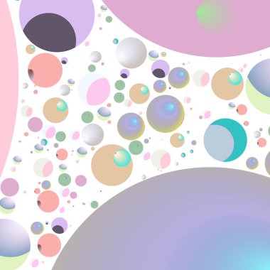 Daire saydam arka plan - eğilim seamless modeli.