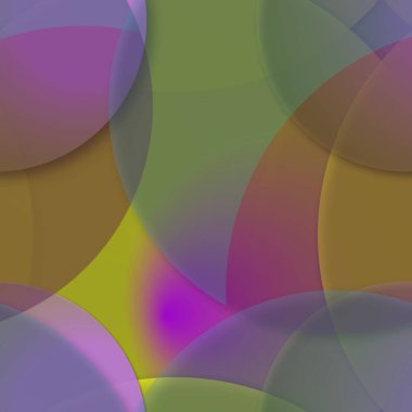 Daire saydam arka plan - eğilim seamless modeli.