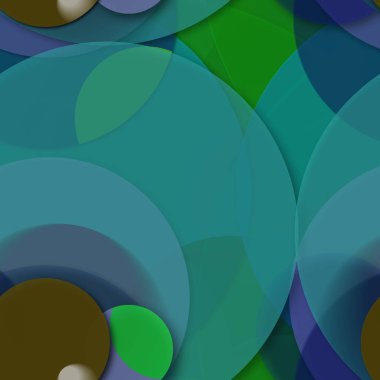 Daire saydam arka plan - eğilim seamless modeli.