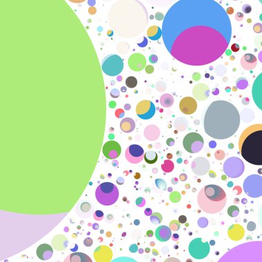 Daire saydam arka plan - eğilim seamless modeli.