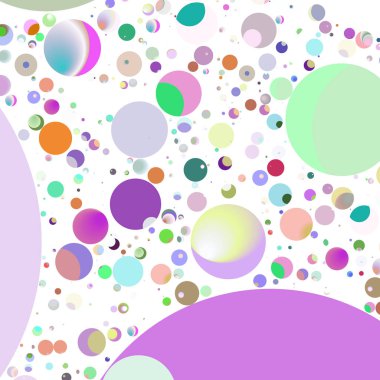 Daire saydam arka plan - eğilim seamless modeli.