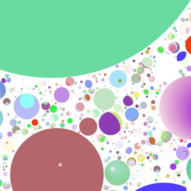 Daire saydam arka plan - eğilim seamless modeli.