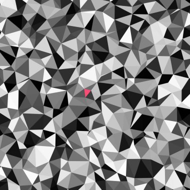 Üçgen poligonal arka plan - eğilim desen.