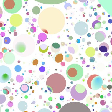 Daire saydam arka plan - eğilim seamless modeli.