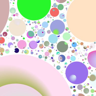 Daire saydam arka plan - eğilim seamless modeli.