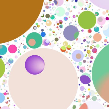 Daire saydam arka plan - eğilim seamless modeli.