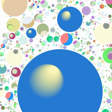 Daire saydam arka plan - eğilim seamless modeli.