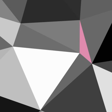 Üçgen poligonal arka plan - eğilim desen.