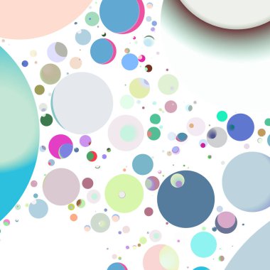 Daire saydam arka plan - eğilim seamless modeli.