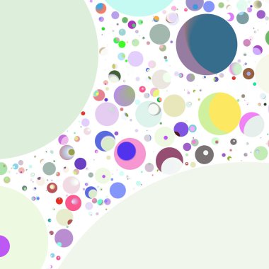 Daire saydam arka plan - eğilim seamless modeli.