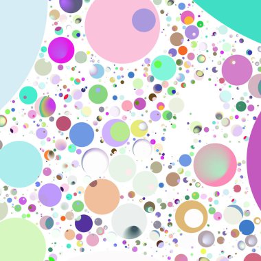 Daire saydam arka plan - eğilim seamless modeli.